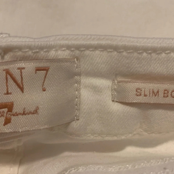 7 For All Mankind JEN7 Slim Bootcut Jeans New With Tags NWT Size 8 - Picture 7 of 8